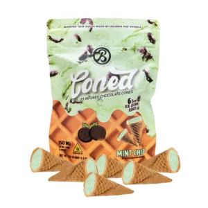 BAKED BAGS - CONED - MINT CHIP